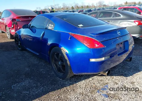2003 Nissan 350Z Track z USA, uszkodzony, nr VIN JN1AZ34DX3T100850